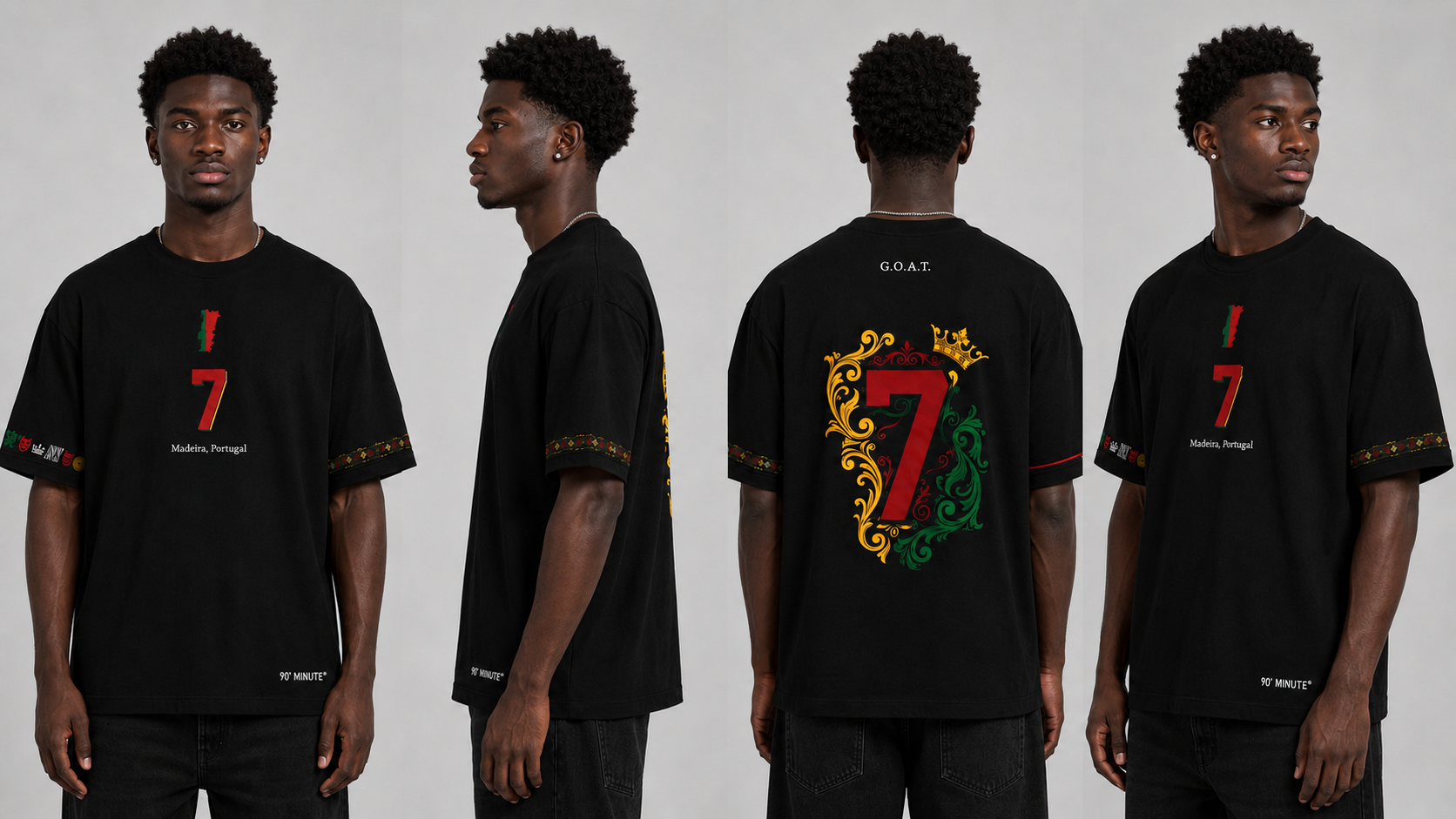 Portugal "G.O.A.T" Shirt