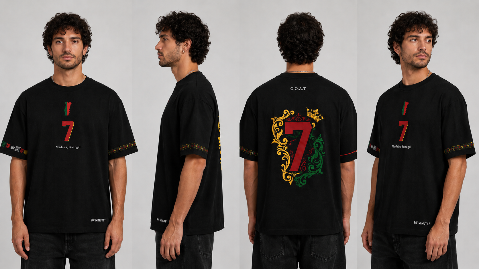 Portugal "G.O.A.T" Shirt